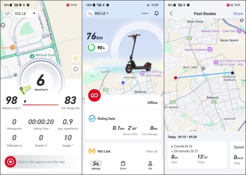 NIU KQi300X: לרכיבה יציבה בעיר